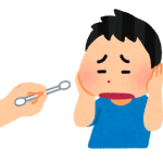 育児体験談 子供の耳掃除は難しい！ 『耳垢栓塞』と耳垢